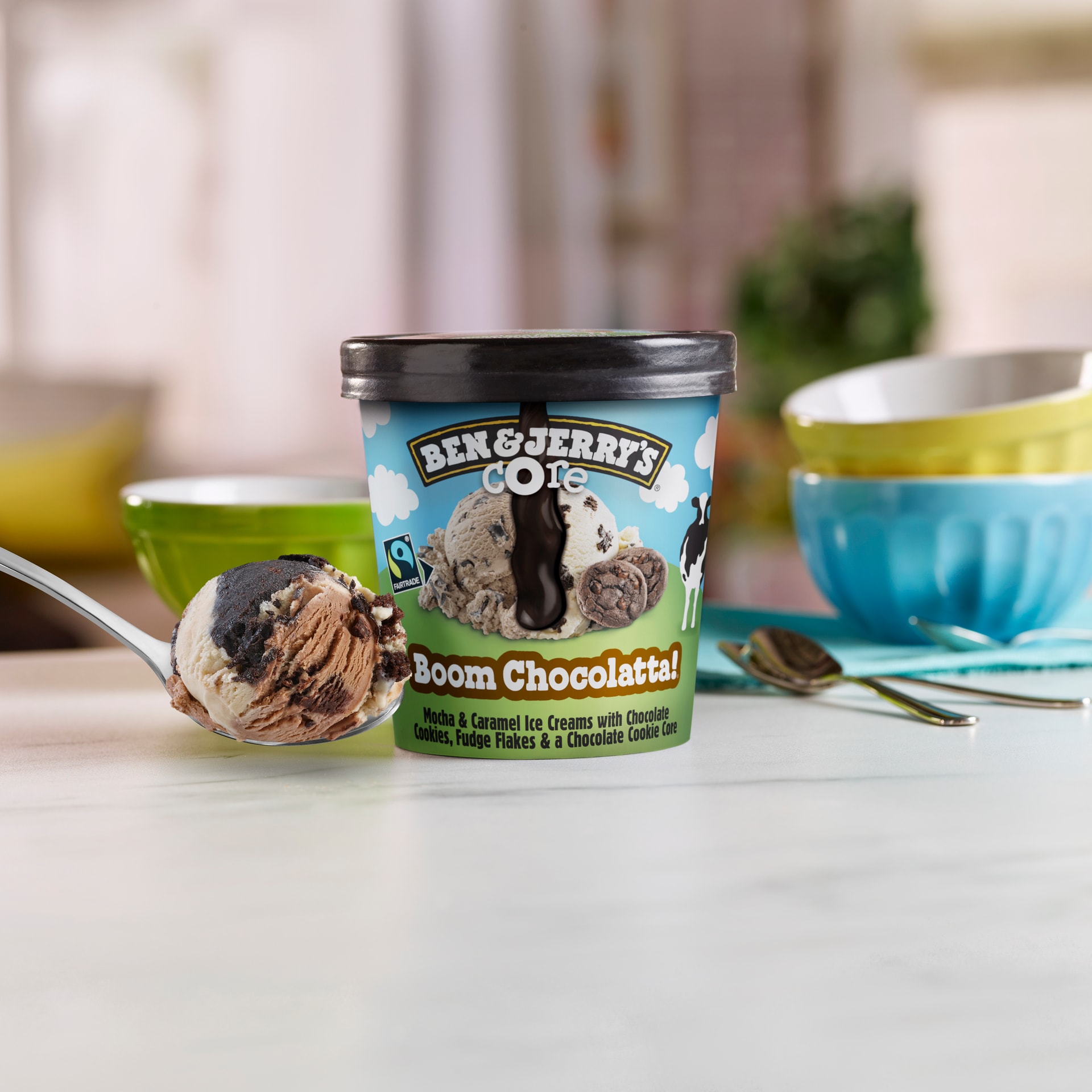 Boom Chocolatta Cookie Core | Ben & Jerry's